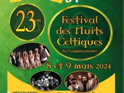 Festival nuits celtiques 8-9-03-2024