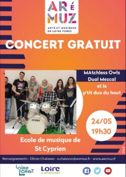 Affiche concert 24 mai