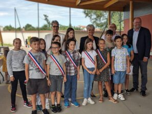 Remise des écharpes CME