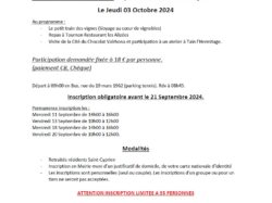 Semaine Bleue 2024