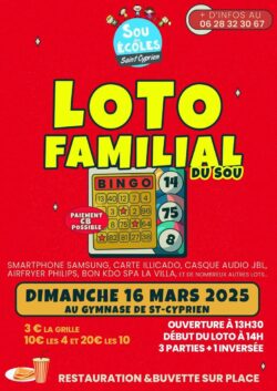 affiche Loto 16-03-2025-2