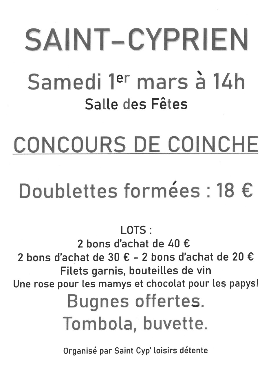 concours coinche ST CYP LOISIRS DETENTE 01-03-2025-V2