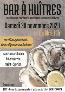 Bar à huîtres UCAT - 30-11-2024