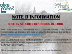 NOTE info mise sécurité bords loure nov.2024