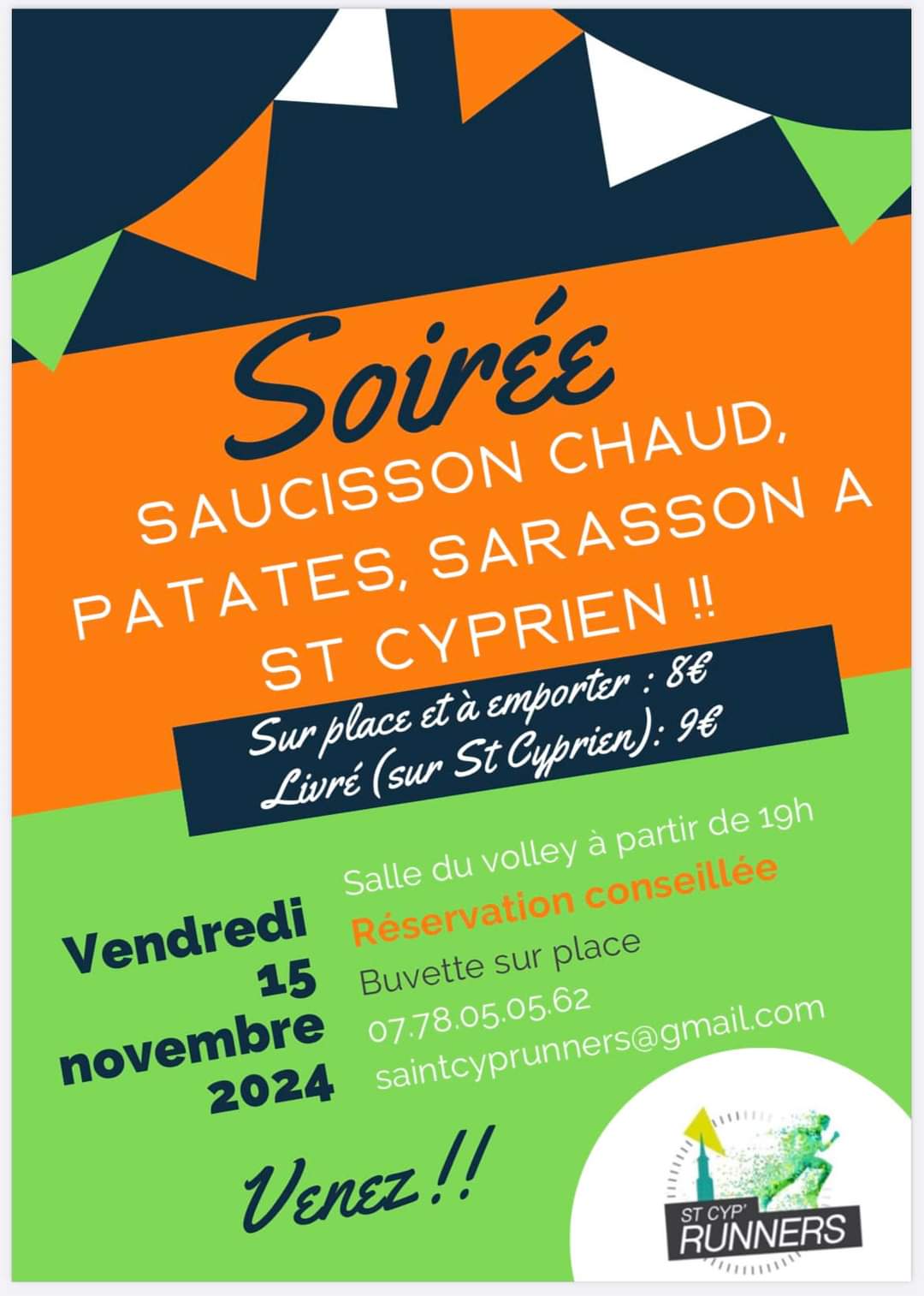 Soirée saucisson chaud 2024