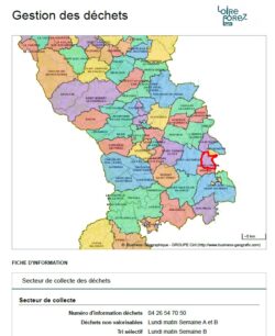 GESTION DECHETS SAINT CYPRIEN