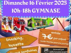 Parc jeux gonflables 16-02-2025