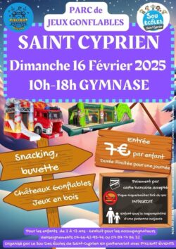 Parc jeux gonflables 16-02-2025