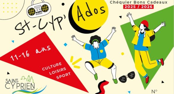 Le chéquier « St’Cyp Ados », c’est reparti