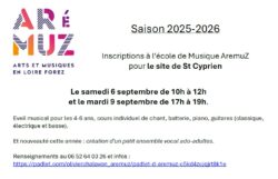 Saison 2025-2026 permanences inscriptions
