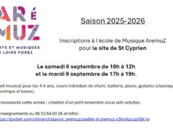 Saison 2025-2026 permanences inscriptions