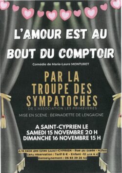 représentation 15 et 16 novembre 2025