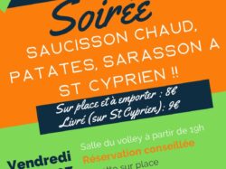 Soirée saucisson chaud 2025
