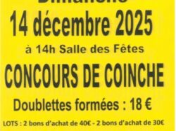 concours coinche ST CYP LOISIRS DETENTE 14-12-2025