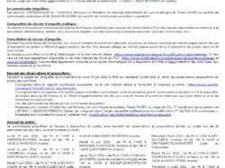 Avis d&rsquo;enquête publique