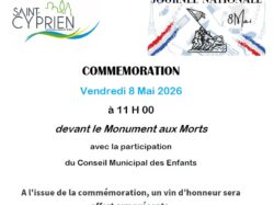 COMMEMORATION 8 mai 2026